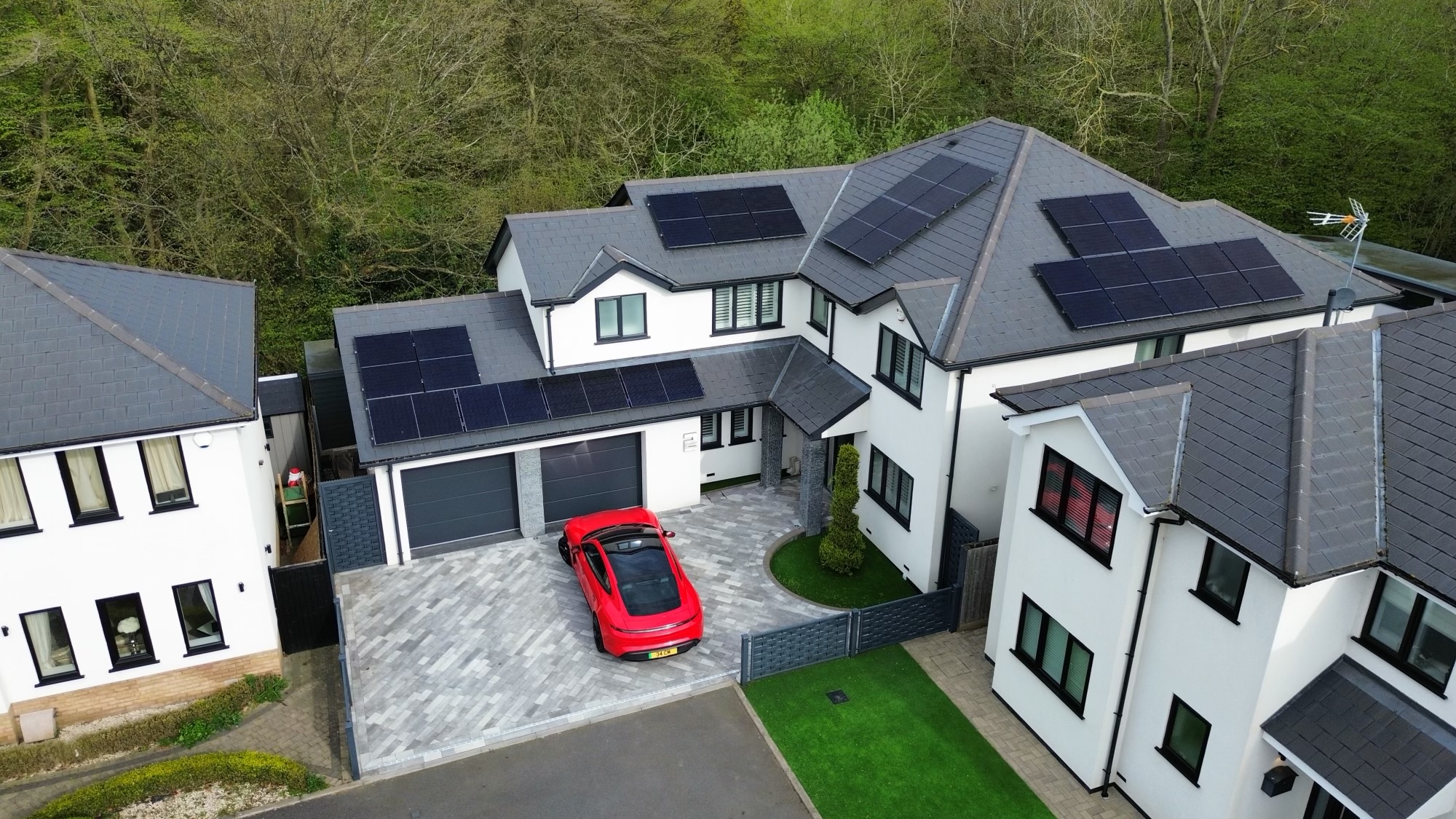 Solar panel installation 1